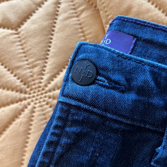 NYDJ Clarissa Ankle Pants in Dark Wash five pocket style size 6. #M10M45T - Picture 6 of 11